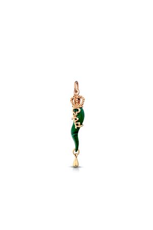 Corno verde gioiello Angela Puttini Gioielli | CL1719O1VERDE